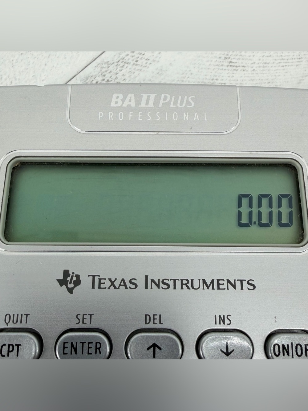 Texas Instruments BA II Plus Professional Financial Calculator Tested Working‎ - Picture 4 of 6